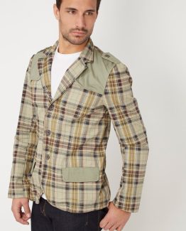 Chaqueta de cuadros