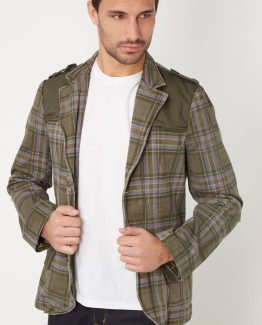 Chaqueta de cuadros