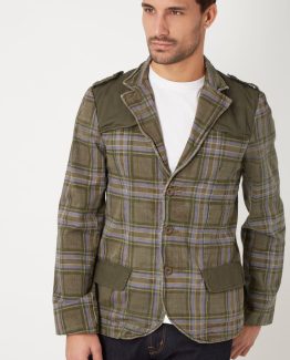 Chaqueta de cuadros