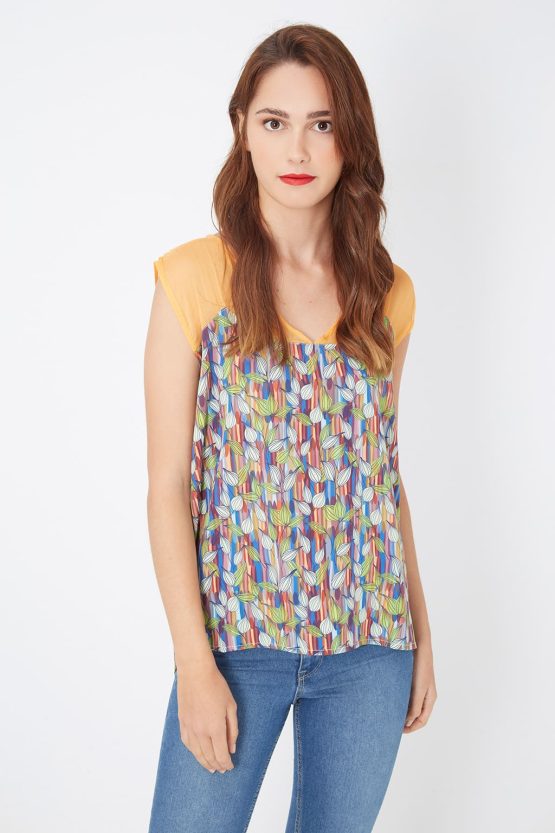 Blusa estampada