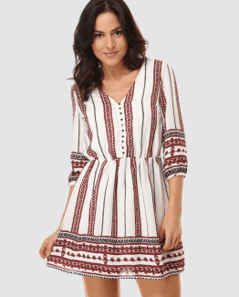 Vestido de rayas