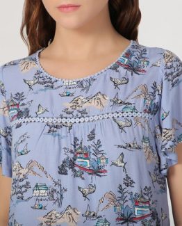 BLUSA ESTAMPADA