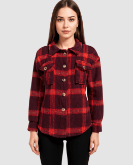 Sobrecamisa de cuadros