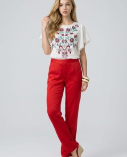 Pantalón satinado