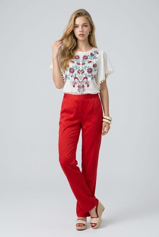Pantalón satinado