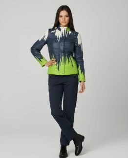 Chaqueta guateada fina