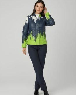 Chaqueta guateada fina