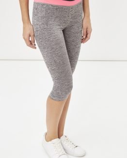 Leggings con cinturilla en contraste