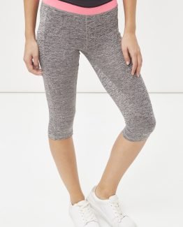 Leggings con cinturilla en contraste