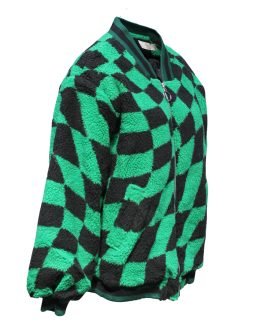 Chaqueta bomber efecto peluche
