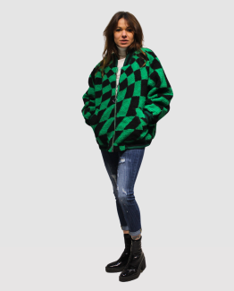 Chaqueta bomber efecto peluche