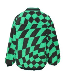 Chaqueta bomber efecto peluche