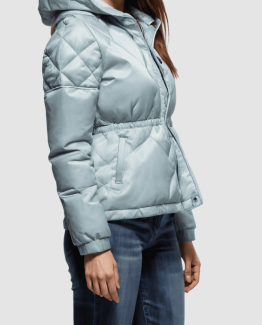 Chaqueta acolchada con capucha