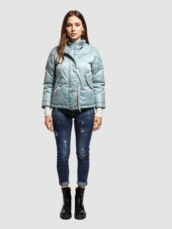 Chaqueta acolchada con capucha