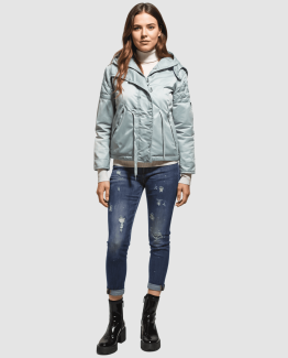 Chaqueta acolchada con capucha