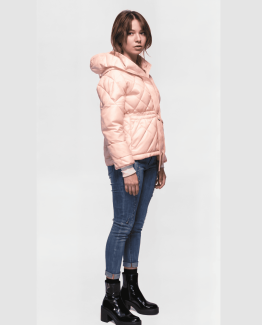 Chaqueta acolchada con capucha
