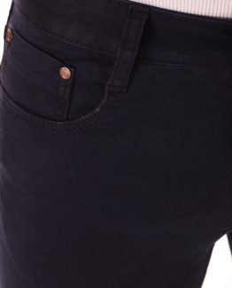 Jeans slim fit de caballero en azul.