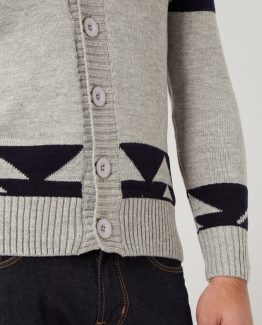 Cardigan estampado