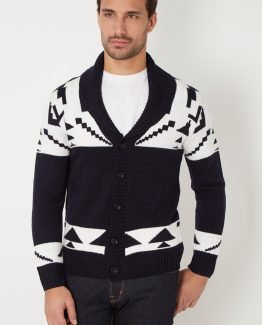 Cardigan estampado