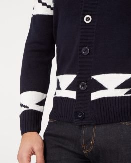 Cardigan estampado