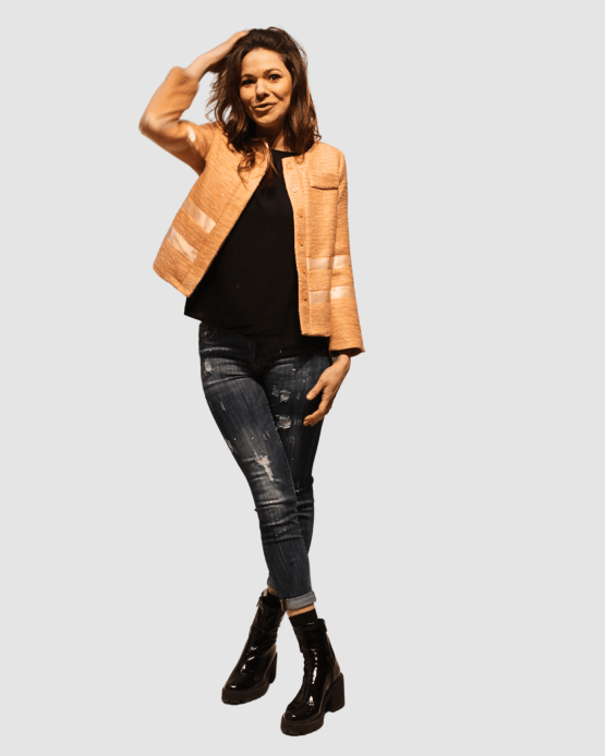 Chaqueta tweed