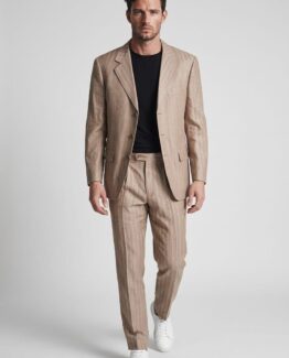 Chaqueta de traje de rayas