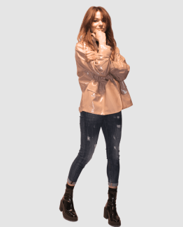 Chaqueta charol