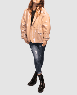 Chaqueta charol
