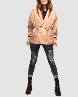 Chaqueta charol