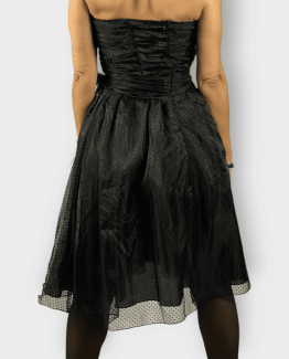 vestido fiesta palabra de honor