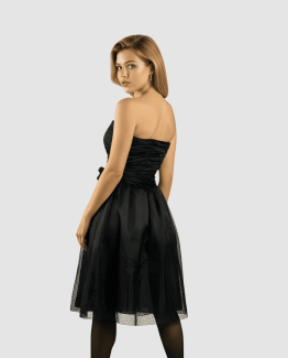 vestido fiesta palabra de honor
