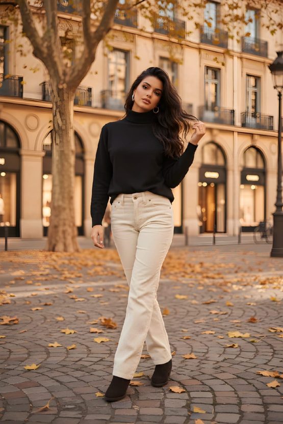 Pantalón de pana ancho