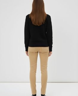 pantalón brocado mujer