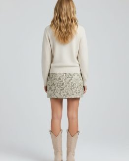 Falda estampada