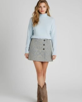 Falda estampada