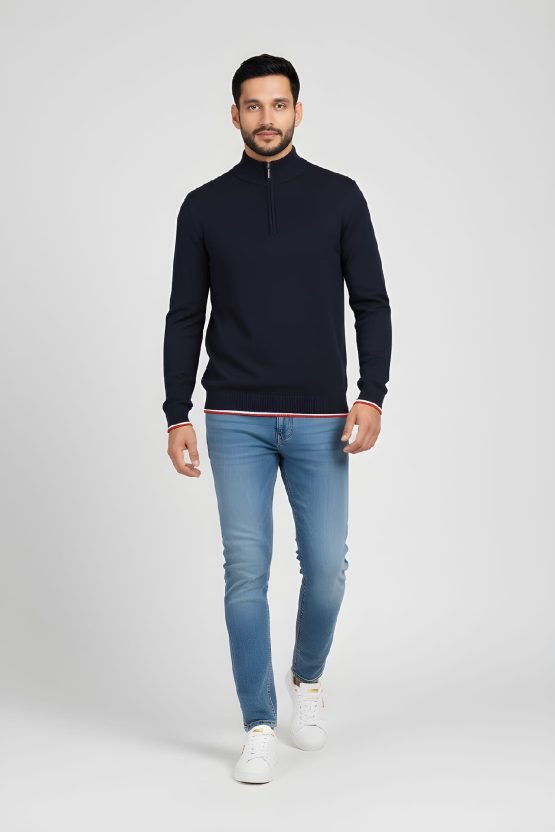 Jersey de cuello alto
