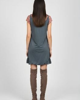 Vestido efecto dos en uno