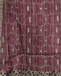 Vestido combinado