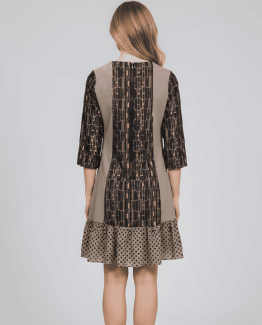 Vestido combinado
