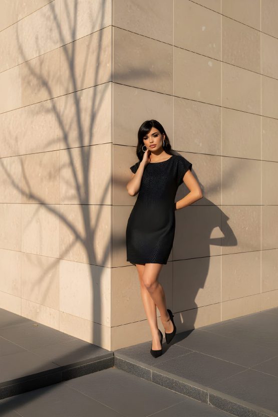 Vestido con textura