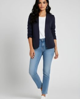 Chaqueta sin solapas