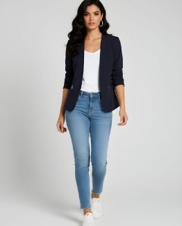 Chaqueta sin solapas