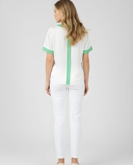 Blusa combinada