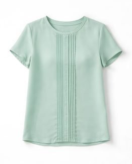 Blusa con manga corta