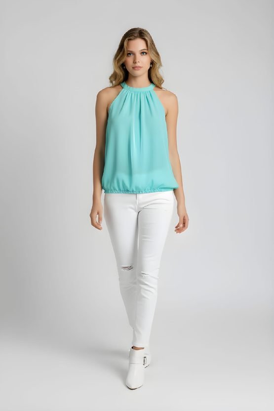 Blusa de gasa