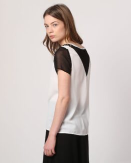 Blusa combinada
