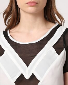 Blusa combinada