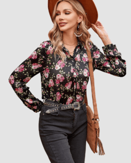 Blusa estampada