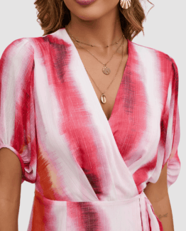 Vestido cruzado