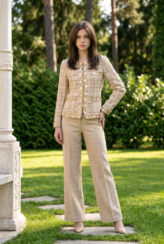 Chaqueta tweed